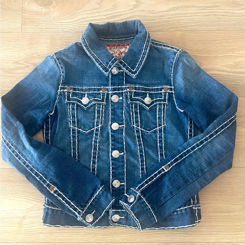 True Religion Women's Denim Jacket Size S